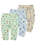 1-piece Unisex Colored Printed Pants (0-24 months)