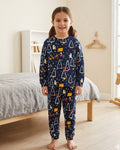 Trees and Snow Cotton Pyjama Set (2-8 Years)