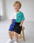 Color-Blocked Adventure Shorts Set ( 2-7 years)