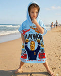 Team Work Hooded Poncho Towel