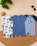 Giraffe 3-Piece Romper Set (3 up to 18 months)