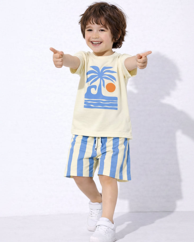 Terracotta Tropical Beach Set -Available in Two colors (3-10 years)