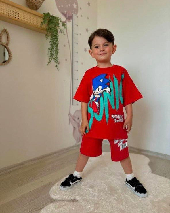 Sonic Cotton Short Set (2 colors)