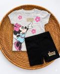 2-Piece Cotton T-Shirt & Black Short (3 up to 18 months)