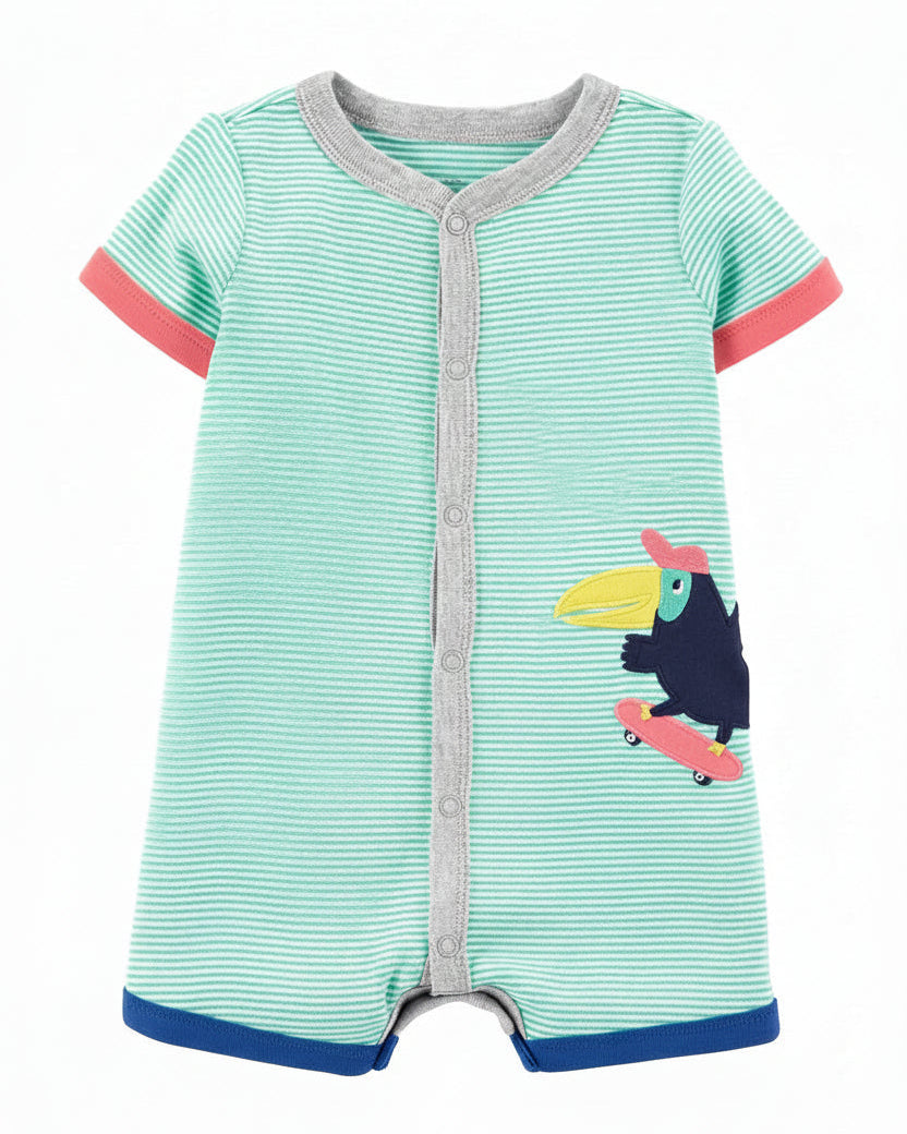 Parot Cotton Romper (6 and 18 months)