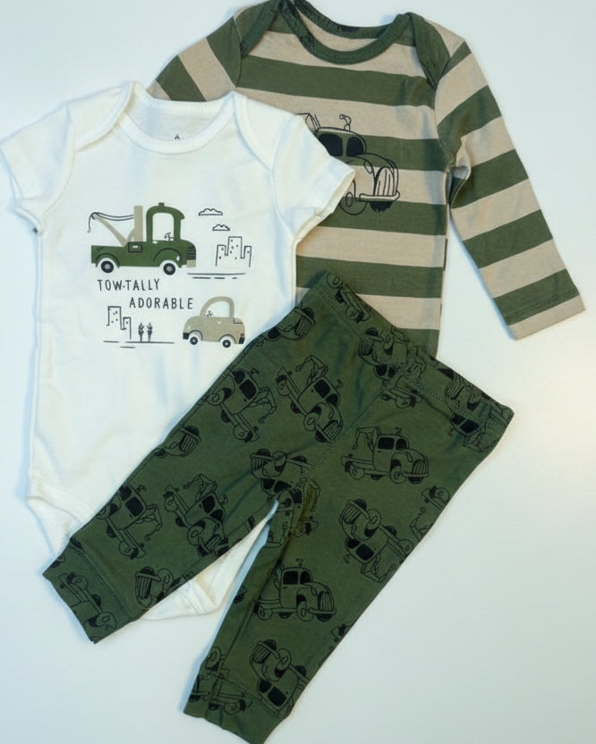 3-Piece cars Outfit Set