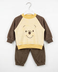 Boys’ Heavy Winter Set – Warm Fleece Winnie-the-Pooh Sweatshirt & Pants (5 and 6 years)