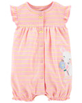 Mouse Print Cotton Romper (6-24 months)