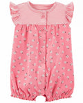 Floral  Print Cotton Romper (12 months)