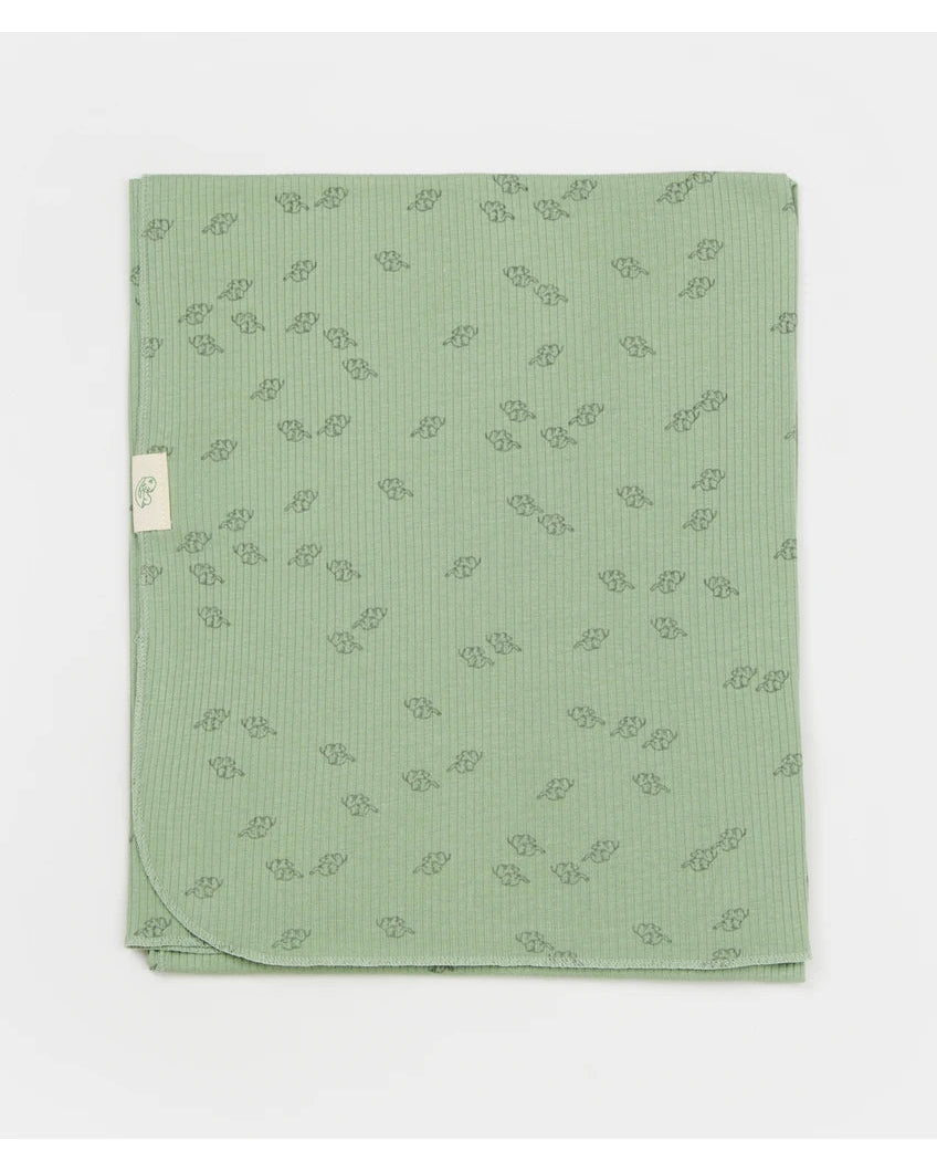 Organic Modal Muslin Blanket-Green