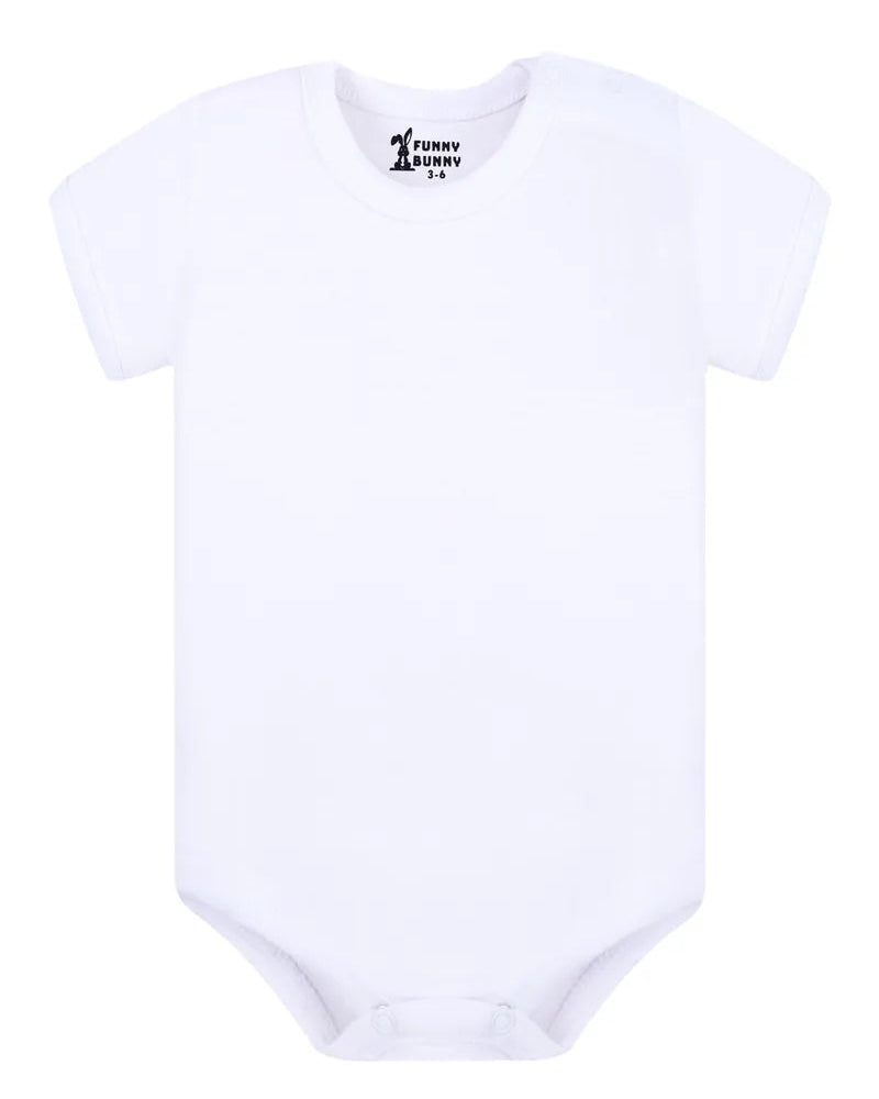 Baby Basic Bodysuit - White (6-24 months)