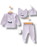 Swan & Polka Dot 5-Piece Newborn Set