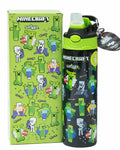 Smiggle Mine-craft Stainless Steel Bottle| 520ml