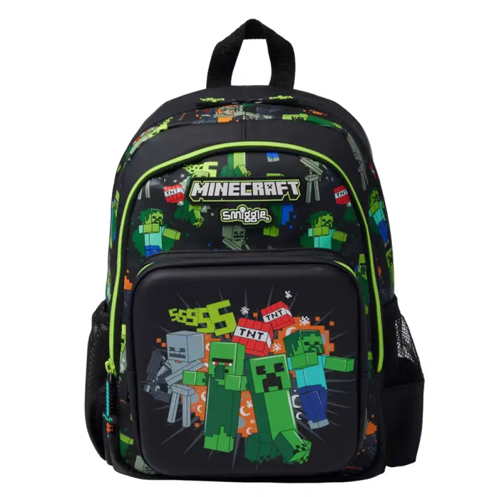 Smiggle Minecraft School Bag Set (38 cm)