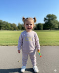 Girl Cotton Tracksuit