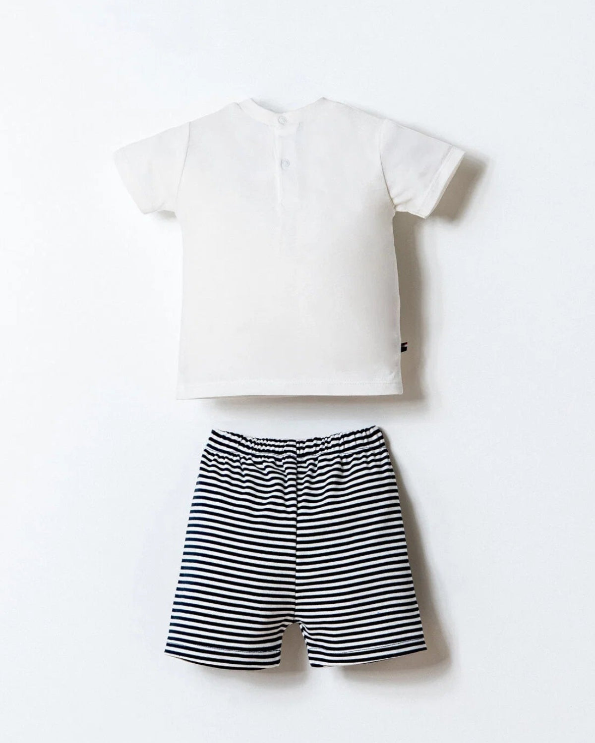 U.S. Polo Assn Nautical Striped Set (6 months up to 3 years)