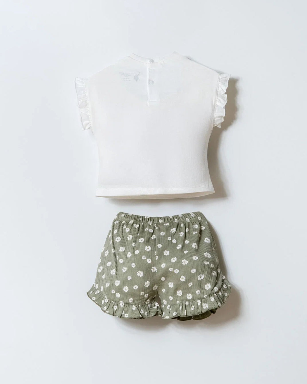 U.S. Polo Assn Daisy Flutter Set (6 months up to 3 years)