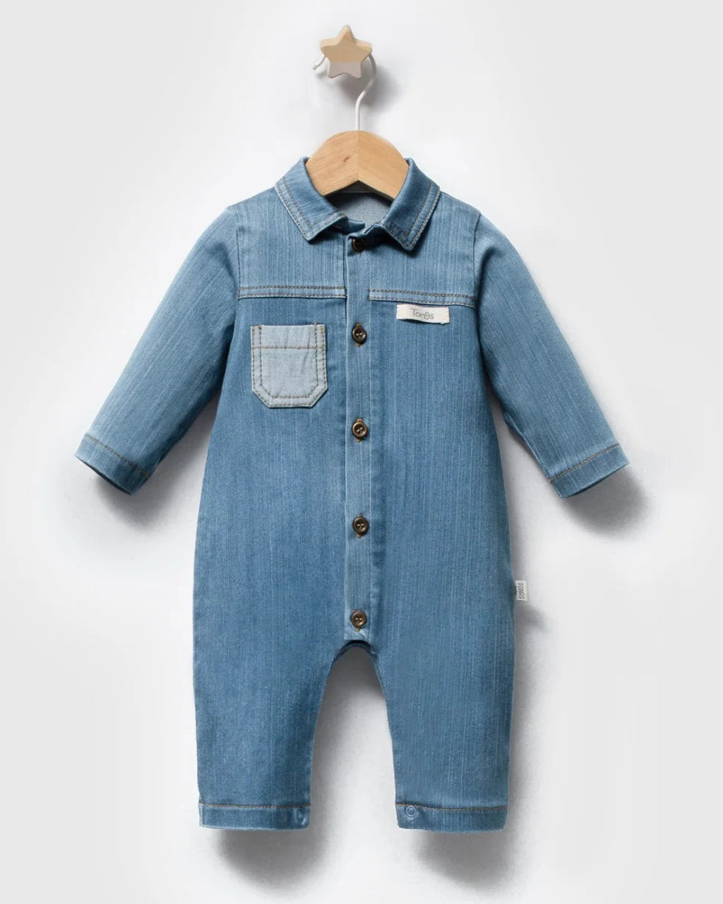 Little Explorer Denim Overall
