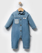 Little Explorer Denim Overall